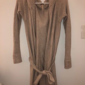 Beige Free People Cardigan